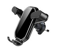 CEIKOPQS For IPhone 16 15 14 13 For Pro For Max For Xr Universal Car Phone Holder Gravity Mobile Stand GPS Support Auto Air Vent Mount(Mirror Black)