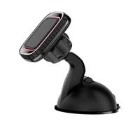 CEIKOPQS For IPhone 360 Rotatable Mount Universal Magnetic Car Phone Holder Mount For Cars Air Vent Magnet Phone Stand GPS Support(Suction cup style)