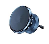 CEIKOPQS For IPhone Universal Baseus Magnetic Car Phone Holder Full Rotation Metal Phone Holder Stand Sticker Accessories(Air Vent Black)