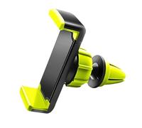 CEIKOPQS For IPhone Universal Car Suppport Mobile Phone Holder 360 Rotation Car Phone Holder Air Vent Mount Stand Bracket Accessories(Green)