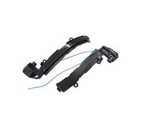 CEIKOPQS For Jaguar For XE For XF XJ F-TYPE XK XKR I-PACE SUV 2x Dynamic Turn Signal Si Mirror Incator Blinker Sequential(Dynamic Blue Yellow)