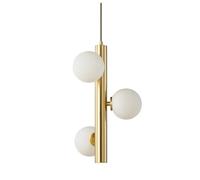 ceiling 3-Light Head Japanese Retro G9 mid-Century Rustic Cylinder Lighting fixtures, Long Brass Modeling Bedroom Bedside Dining Room Cafe bar Chandelier