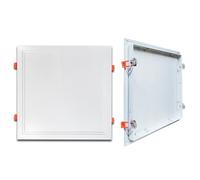 Ceiling Access Hole Cover with Spring Clip, Waterproof Detachable Metal Inspection Panel for Plumbing/Cables/LED Holes, Flush Mount(40x50cm/15.7x19.7in)