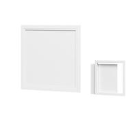 Ceiling Access Panel Attic Access Door, Metal Accessh, 20x20 25x25cm Concealed Plumbing Cables Access Doors, Plumbing Wiring Heating Access Doors, Service Door(300x300mm)