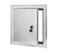 Ceiling Access Panel, Attic Inspection Hatch with Lock and Keys, 304 Stainless Steel Access Door for Plumbing, Electricity, Heating Service Access