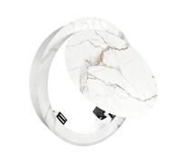 Ceiling Access Panel for Drywall, Click Open Round Inspection Hatch/Wall Hole Cover, Access Door for Plumbing Network Cables Fuse Box(Milk,Dia 200mm/7.9in)