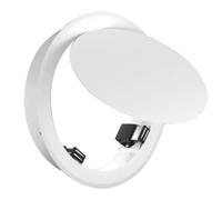 Ceiling Access Panel for Drywall, Click Open Round Inspection Hatch/Wall Hole Cover, Access Door for Plumbing Network Cables Fuse Box(White,Dia 120mm/4.7in)