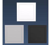 Ceiling Access Panel for Drywall Reinforced Plumbing Wall Access Doors 20x20 24x36 30x48 60x80 85x85 Universal Aluminum Access Panel Door for Bathroom Home Garage(Gray,20x20in(500x500mm))