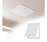 Ceiling Access Panel, Plumbing Inspection Hatch with Flush Frame and Safety Lock, Easy to Open for Wiring and Heating Pipe Cable Alarm Inspections