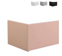 Ceiling ain Pelmet Box without Track - Blackout Window Cornice Valence Adjustable 5ft to 20ft Shower ain Rail Board 4 Colors (4.5m/14.8ft)