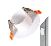 Ceiling Box Cover Plate - Decorative Hole Panel with Lock | Round Wall Plate Cover - For the Attic, Basement, Garage, Living Room, Home, Apartment, Workplace