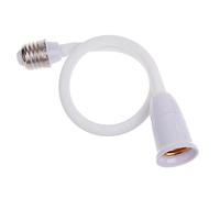 Ceiling Cable Hanging Lights Socket Adapter Extension Line E27 To E27 Pendant LampPower Supply Cable Screw Lamp Holder Flexible Light Bulb Lamp Socket Adapter Extender/Adjustable Bulb Socket Extension