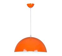 Ceiling Chandelier, Dome Pendant Light Rustic Industrail Chandelier 60cm Metal shade Big Barn Pendant Light Dome Shade Hanging Ceiling Light for Bedroom Rugby Foyer Light Fixtu