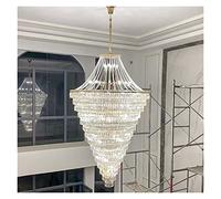 Ceiling Chandeliers Villa Light Luxury Duplex Living Room Large Building Middle Floor Hotel Hall Staircase Crystal lamp Long Chandelier