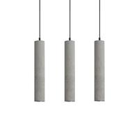 Ceiling Chaner, Bedroom Personality Amen Water Pipe Cement Single Head Pendant Light, Nordic Room Decoration LED Hanging Lamp,Industrial Style Lighting