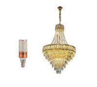 Ceiling Chaners, Crystal chaner The large chaner in the living room of the duplex building is empty in the air, modern and light luxury ing decoration, the hall light of the
