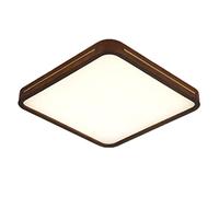 ceiling Creative LED Ceiling Light White Light 6000K Chinese Zen Ceiling Lamp Fixture Flush Mount Square Ceiling Lighting Energy Saving Farmhouse Flat Panel Light for Living Rooms(30cm)