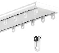 Ceiling Curtain Track Set, Heavy-Duty Wall Mounted Rails, Flexible and Durable Design for Effortless Gliding
