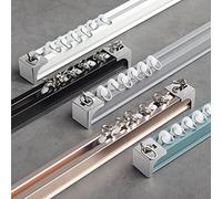Ceiling Curtain Track System Sliding Room Divider for Living Room Bedroom and Shower Areas Adjustable Easy Installation Durable Modern Design