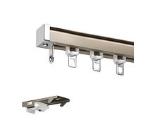 Ceiling Curtain Track System Versatile 1/2/4/6m Aluminum Sliding Bar for Caravan Curtains Easy Installation & Smooth Operation Perfect for Home & RV Use