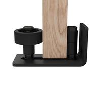 Ceiling Door Guide, Sliding Door Stops - Heavy Duty Installation Rail Bumper for Commercial Outdoors, Bathrooms, Wardrobes, Bedroom - Hotel External Door