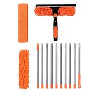 Ceiling Duster - Microfibre Long Handle Spinragduster | Multifunctional Ceiling Cleaner with Extendable Handle for and Walls