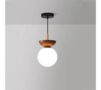 ceiling E14 Nordic Hanging Light Fixture Log Color Wrought Iron Pendant Chandelier Is Suitable For Bedroom Balcony Bedside Corridor Lighting