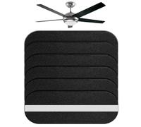 Ceiling Fan Air Filter, Carbon Filter for Ceiling Fan - 6 Pieces Air Filter with Activated Carbon - Self-Adhesive, , Reduces Dust and Dirt for Common Household Pollution