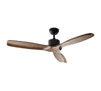 Beliani Ceiling Fan Arani Brown, Brown