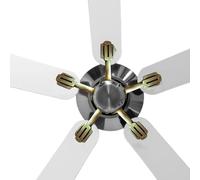 Ceiling Fan Arm Mounts - Aluminum Connecting Kit, 5 Pack, Lightweight, Fan Mounting Support Parts, Sturdy Replacement Hardware, Rust Resistant Mounting Accessories, Easy to Install Rep