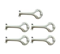 Ceiling Fan Arms Replacement,Lightweight Aluminum Connector - 5 Pieces Mounting Support Holder for Fans - for Living Room Bedroom Kitchen Home Garage Indoor Outdoor Repair