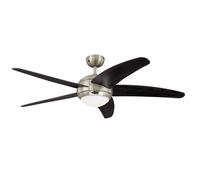 Ceiling Fan Bendan Chrome with Light and Remote