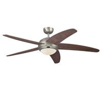 Ceiling Fan Bendan Pewter with Light and Remote