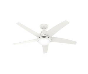 Ceiling Fan Bernard White with Lights & Remote