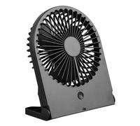 Ceiling Fan Black Breezy Table Matt USB-C Chargeable Trio R044-02