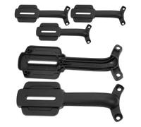 Ceiling Fan Blade Support Arms, Hidden Bracket 5pcs Aluminium Alloy | Integrated Design, Black Finish, 18x6x3cm Size, Hole Spacing 4cm and 6.2cm, Home Maintenance