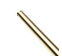 Westinghouse 46 cm extension rod in silk-matt brass