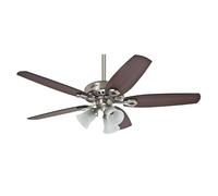 Ceiling Fan Builder Plus Nickel with Lights