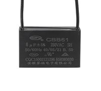 Ceiling Fan Capacitor CBB61, Metallized Polypropylene Film Capacitor Great for Fans Pumps Motors Running Energy storage elements