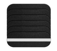 Ceiling Fan Carbon Filter - Fan Filter, Ceiling Fan Filter | Pack of 6 Air Filters with Activated Carbon, Self-Adhesive, Durable, Reduce Dust and L