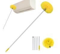 Ceiling Fan Cleaner Duster Removable & Washable Fan Cleaner Extendable up to 47 Inch Microfiber Duster with Extension Pole for Cleaning Bookshelves Door TopsCeiling