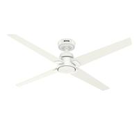 Ceiling Fan Cordelia L White with Remote Control