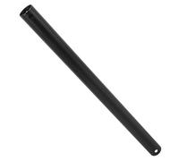 Ceiling Fan Downrod 16 Inch Extension Rod, 1 Inch Diameter Black Metal | Threaded Components with Pre-drilled Holes, Thickened Construction for Height Adjustment, Suitable for Hidden Ceiling Fans