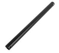 Ceiling Fan Extension Rod 40x2.5x2.5cm Black Metal Downrod | Threaded Components, Pre-Drilled Holes, Thickened Build, Suits Hidden Retractable Blade Units on Sloping Ceilings