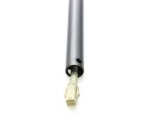 Ceiling fan extension rod silver in various lengths fits almost most brands