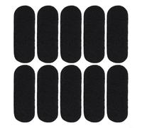Ceiling Fan Filter Strips 10pcs Activated Carbon Cotton Pad for Air Purification on Fan Blades Trim to Fit(round corners)