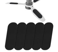 Ceiling Fan Filters for Blades, 5pcs Activated Coconut Shell Carbon Ceiling Fan Air Purifier Pads, Universal Easily Sticks Unscented Ceilings Fans Air Purifier Pads for Home Office Common Household