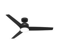 Ceiling Fan Galvin Black with LED Light & Remote