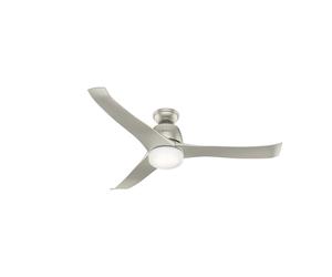Ceiling Fan Harmony Nickel with Lights & Remote