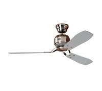 Ceiling Fan Industrie II Chrome with Wall Control